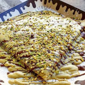 Crepes con Crema Pistacchio di Bronte
