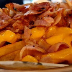 Patatine con Bacon e Cheddar
